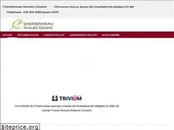 Sites similar to charbonneau-avocatsconseils.ca