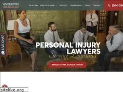 Sites similar to charbonnetlawfirm.com