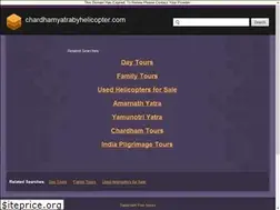 Sites similar to chardhamyatrabyhelicopter.com