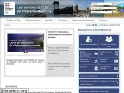 Sites similar to charente-maritime.gouv.fr