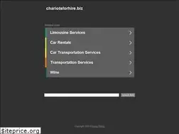 Sites similar to chariotsforhire.biz