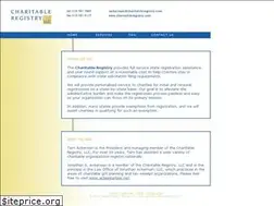 Sites similar to charitableregistry.com