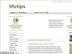 Sites similar to charity.lifetips.com
