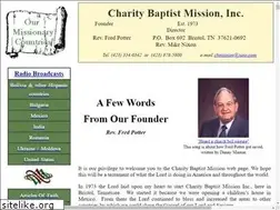 Sites similar to charitybaptistmission.org
