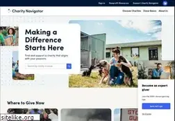 Sites similar to charitynavigator.org