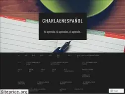 Sites similar to charlaenespanol.wordpress.com