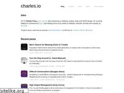 Sites similar to charles.io