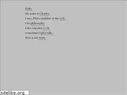 Sites similar to charlesbeasley.com