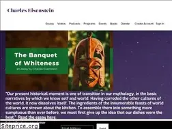 Sites similar to charleseisenstein.org