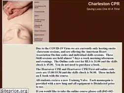 Sites similar to charlestoncpr.com
