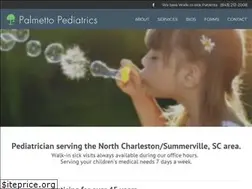 Sites similar to charlestonpalmettopediatrics.com
