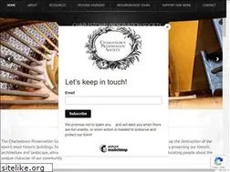 Sites similar to charlestownpreservation.org
