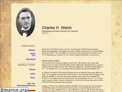 Sites similar to charleswelch.net