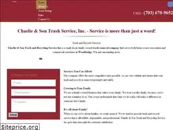 Sites similar to charlieandsontrashservice.com