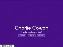 Sites similar to charliecowan.co.uk