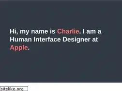 Sites similar to charliedeets.com