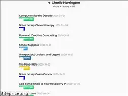 Sites similar to charlieharrington.com