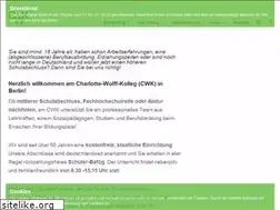 Sites similar to charlotte-wolff-kolleg.de