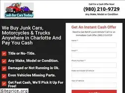 Sites similar to charlottecashforcars.com