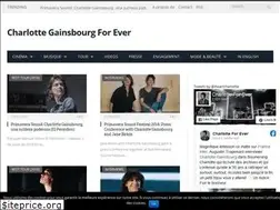 Sites similar to charlottegainsbourgforever.com