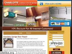 Sites similar to charlottegaragedoorrepair.org