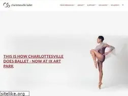 Sites similar to charlottesvilleballet.org