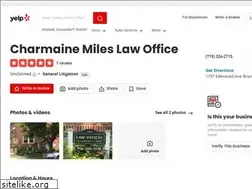 Sites similar to charmainemiles.com