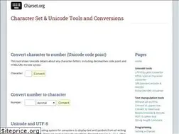 Sites similar to charset.org