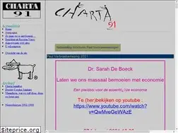 Sites similar to charta91.be