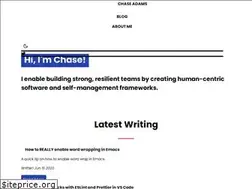 Sites similar to chaseadams.io