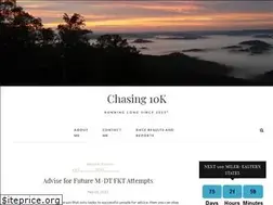 Sites similar to chasing10k.com