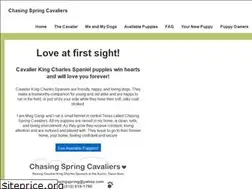 Sites similar to chasingspringcavaliers.com