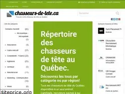 Sites similar to chasseurs-de-tete.ca