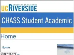 Sites similar to chassstudentaffairs.ucr.edu
