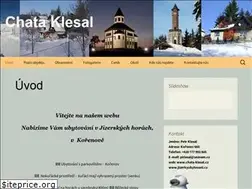 Sites similar to chata-klesal.cz
