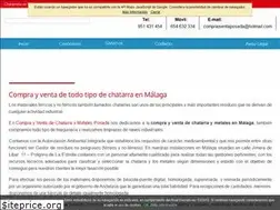 Sites similar to chatarramalaga.es