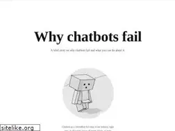 Sites similar to chatbot.fail