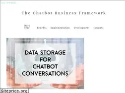 Sites similar to chatbotbusinessframework.com