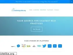 Sites similar to chatbotguide.org