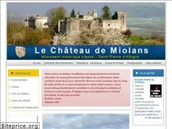 Sites similar to chateau-de-miolans.com