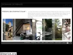Sites similar to chateau-de-ribaute.com