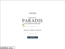 Sites similar to chateau-du-paradis.com