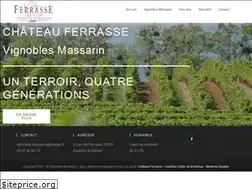 Sites similar to chateau-ferrasse.fr