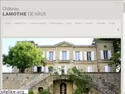 Sites similar to chateau-lamothe.com