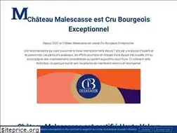 Sites similar to chateau-malescasse.com