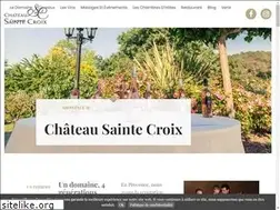 Sites similar to chateau-sainte-croix.com