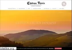 Sites similar to chateau-thivin.com