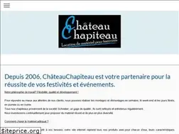Sites similar to chateauchapiteau.be
