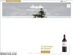 Sites similar to chateaudecerons.com