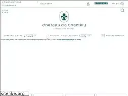 Sites similar to chateaudechantilly.com